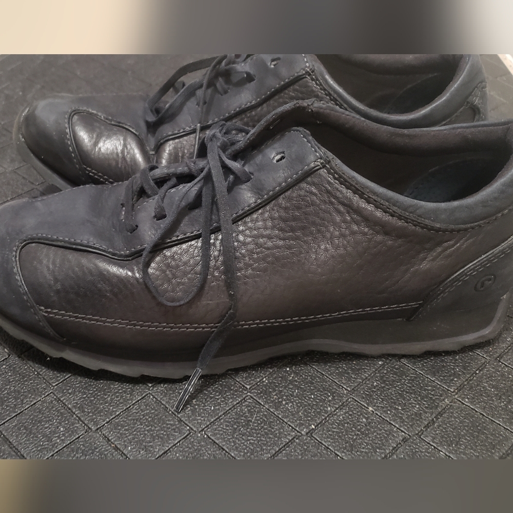 Rockport Men's Black Leather Sneakers